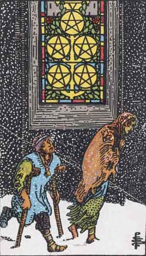 five of Pentacles
