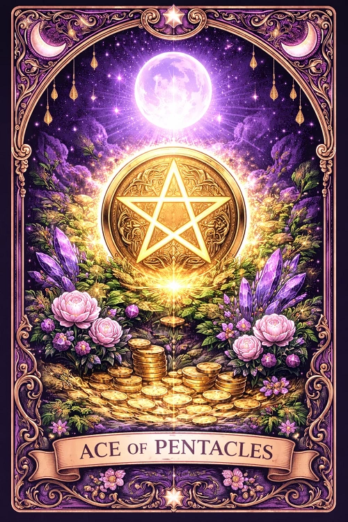 The Suit of pentacles Tarot cards