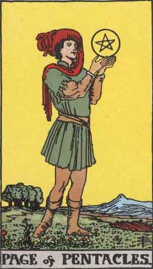 page of Pentacles